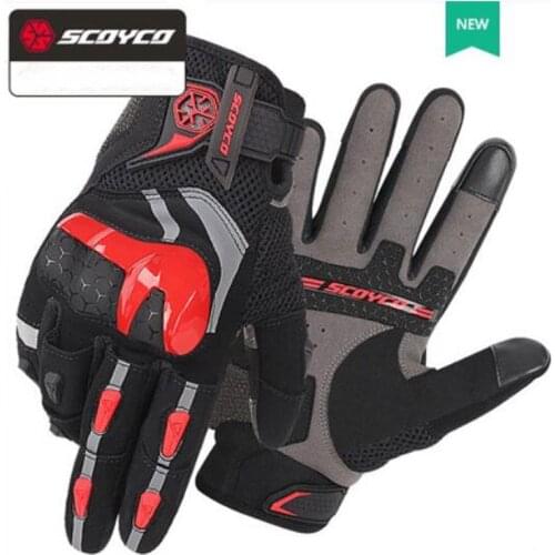 Motocross Motorcycle accessories riding gloves summer motorcycle gloves anti-fall protection racing rider equipment TPU shell