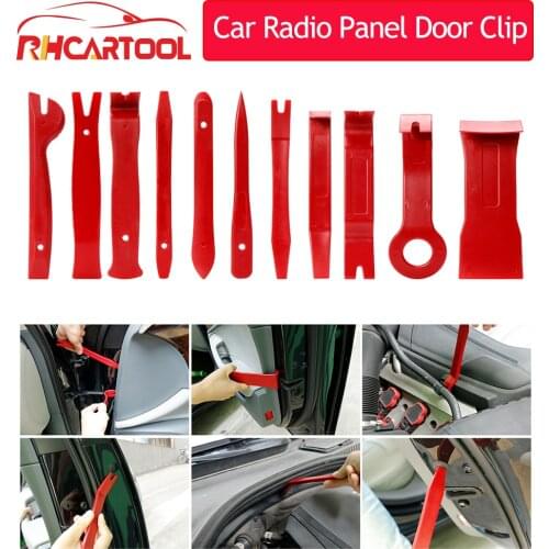 28pcs 12pcs 19pcs 4pcs Auto Car Accessories Radio Panel Door Clip Panel Trim Dash Audio Removal Kit Repair Hand Cockpit Pry Tool