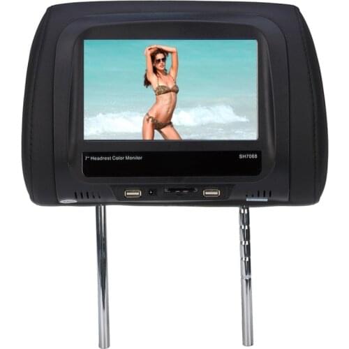 7 Inch Car Monitor Touch Screen Car MP5 Player Monitor Car Headrest Monitor Car Pillow Monitor with FM USB IR