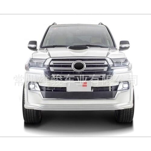 Suit For Cooluzer Toyota Land Cruiser 16 19 Years 200 Lc200 Front and Rear Bumper Lip
