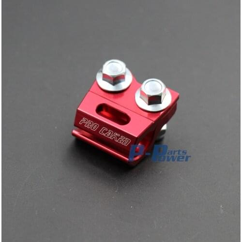 CNC Aluminum Front Brake Hose Clamp Holder with Bolts and nuts For Honda CR125R/250R CRF250R CRF250X CRF RED New