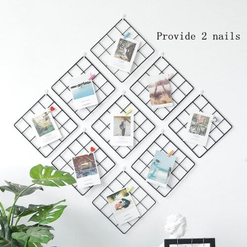 Los Fick Decoration Crafts Decorative Shelves Iron Art Furniture Wall Shelf Wall Background Decoration For Home Storage Shelf