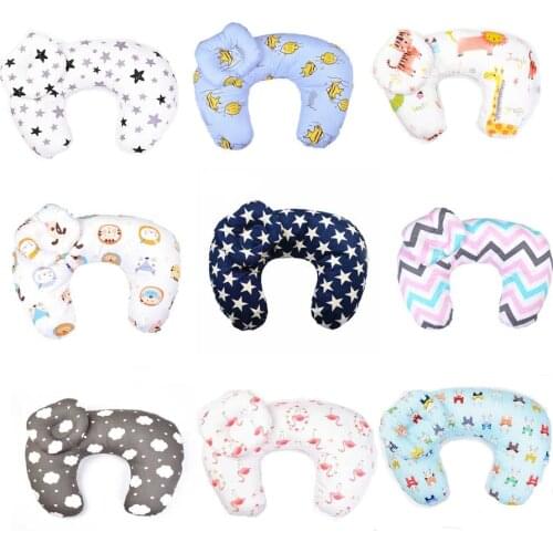 Baby Nursing Pillows Maternity Baby Breastfeeding Pillow Infant U-Shaped Newbron Cotton Feeding Waist Cushion Baby Bed