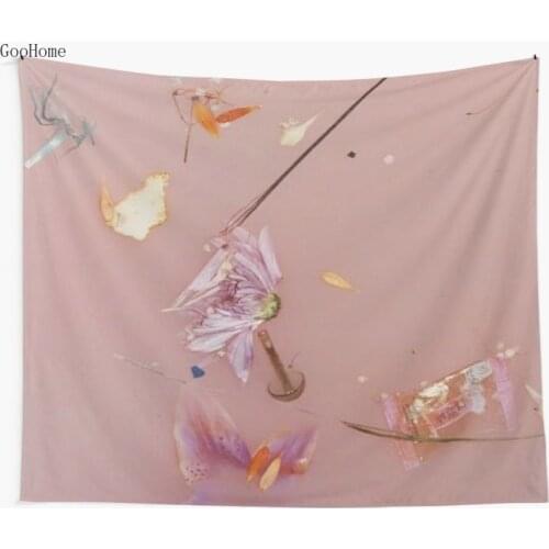 Harry Styles pink flowers Wall Tapestry Cover Beach Towel Throw Blanket Picnic Yoga Mat Home Decoration