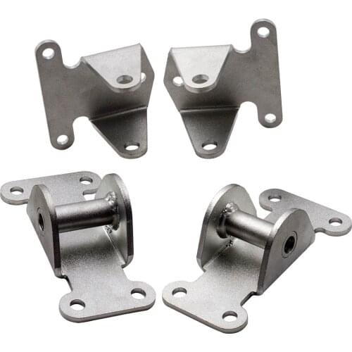 Front Engine Motor Mount & Frame Mount Kit for Chevy 327 350 400 Small Block SBC 4PCS