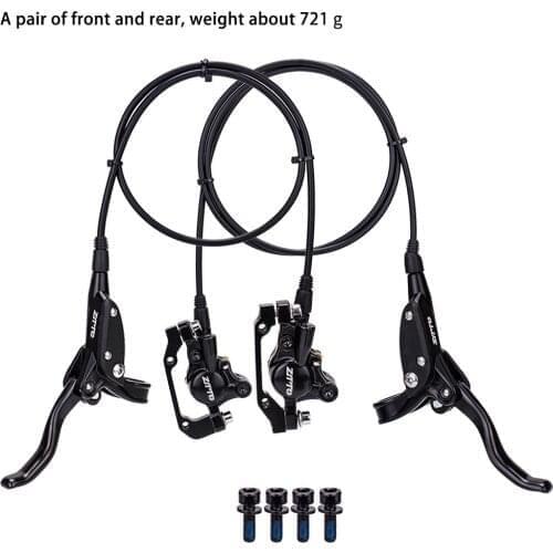 ZTTO Oil Brake Upgrade Kit Bicycle Brake Hydraulic Disc Brake Mountain Bike MTB Brake Bilateral Oil Brake Cycling Accessories