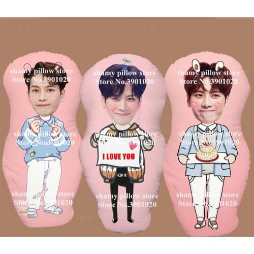 Kpop Customize girl Pillow Jungkook Jackson soft Boyfriend pillow