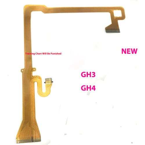 NEW LCD Flex GH4 Cable For Panasonic DMC-GH3 DMC-GH4 GH3 GK Digital Camera Repair Part
