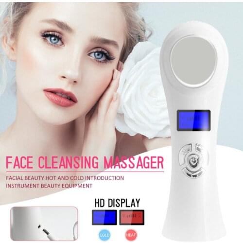 Skin Rejuvenation Beauty Device Facial Firming Serum Input Wrinkle Removal Face Lift Hot Massager Anti-aging Beauty Instrument