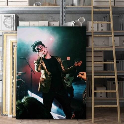 Posters and Prints Brendon Urie Panic at the Disco Poster Decorative Canvas Painting Wall Art Picture for Living Room Home Decor