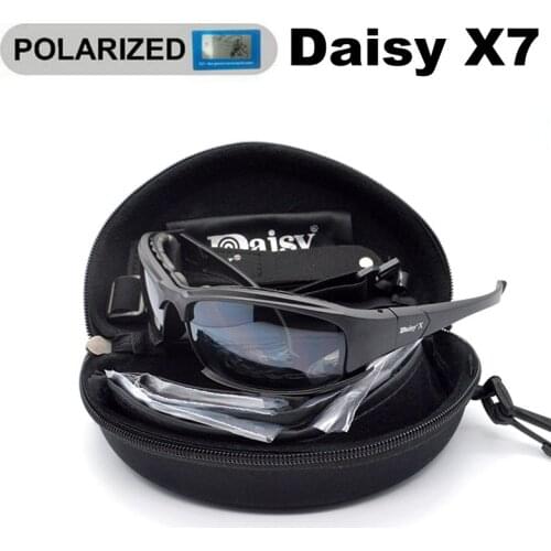 Daisy X7 Polarized Military Tactical Airsoft Glasses UV400 Safety Cycling Goggles Outdoor Sports Eyewear Mens Sunglasses