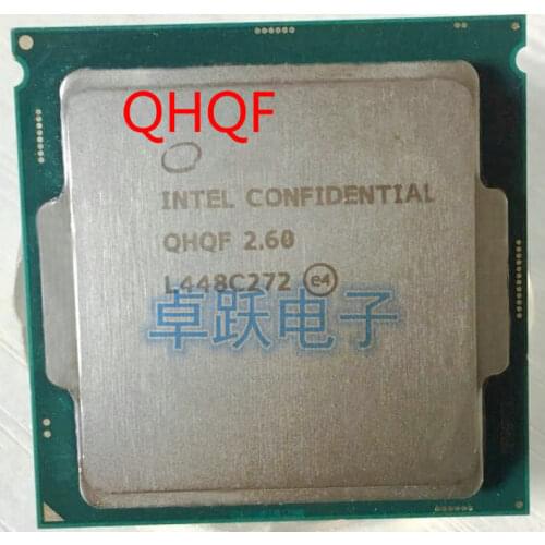 QHQF Engineering version of INTEL I7 CPU Q0 SKYLAKE AS QHQG 2.6G 1151 8WAY 95W DDR3L/DDR4 graphics core HD530 free shipping