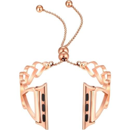 Strap for Apple watch band 44mm 40mm iwatch band 42mm 38mm metal women bracelet for apple watch 6/5/4/3/2/1/SE Accessories