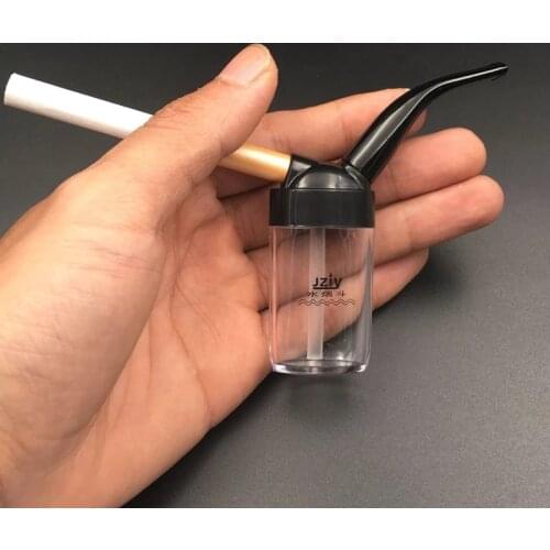 Pipe Smoke Smoking Pipe Pipas Mini Hookah Filter Water Pipe Mens Cigarette Holder Smoking Accessories Gadgets for Men Gift