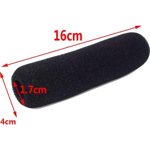 2 Pack Foam Windscreen for Shotgun Microphones for up 16cm including the Audio-Technica AT 835ST AT 897 Rode Videomic NTG1 NTG2