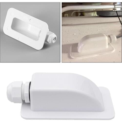 Waterproof UV-Resistant ABS Solar Single Entry for Cable Wire 3mm to 12mm for RV Roof Boat