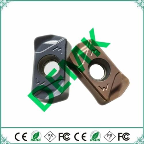 LNMU0303ZER High-performance dedicated Fast feed milling insert for ENX03R Milling Cutter Bar Milling Disc Steel Stainless Steel