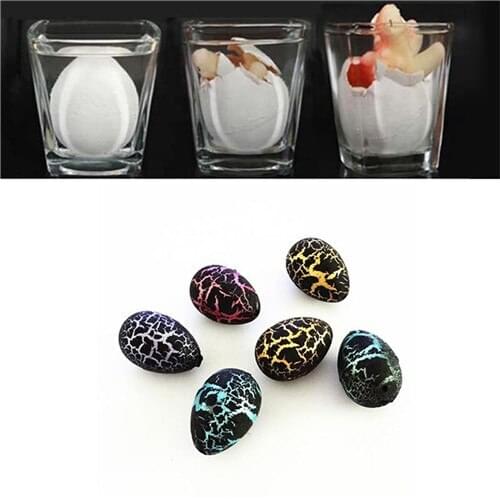 1pcs Novel Water racks Grow Egg Educational Toys Hatching Inflation Dinosaur Egg Watercolor Approx. 2cm x 3cm / 0.79in x 1.18in