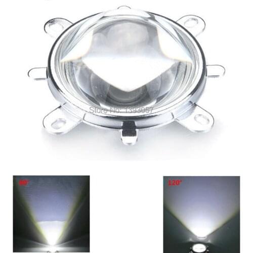 2 Set 20W 30W 50W 70W 100W 120W LED 44mm Lens + 50mmReflector Collimator + Fixed Bracket