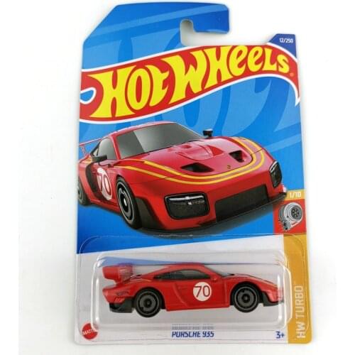 2021-58 Hot Wheels Cars PORSCHE 935 1/64 Metal Diecast Model Collection Toy Vehicles