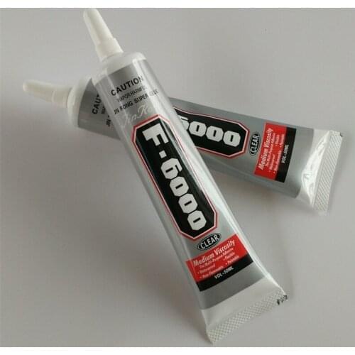 30pcs/lot 50ml F6000 needle type mobile phone screen glue DIY craft jewelry drill beauty drill epoxy resin adhesive Wholesale