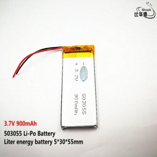 5pcs Liter energy battery Good Qulity 3.7V,900mAH,503055 Polymer lithium ion / Li-ion battery for TOY,POWER BANK,GPS,mp3,mp4