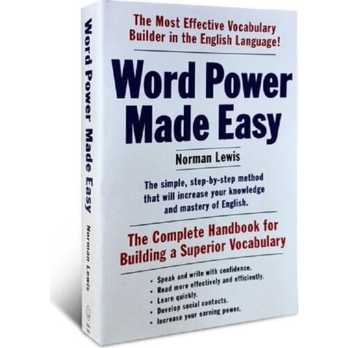 English original Word Power Made Easy learning vocabulary words force the latest version of the book