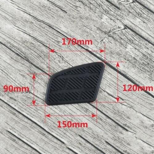 Tank Traction Side Pad Gas Fuel Knee Grip Stickers For Cafe Racer