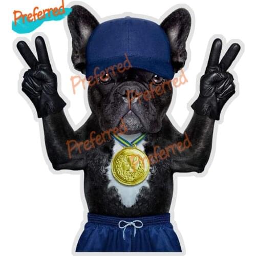 Biinfu Bier Dog Cartoon Dog Peeking Decal Motocross Racing Laptop Helmet Trunk Wall Vinyl Car Sticker Die-Cut Waterproof PVC