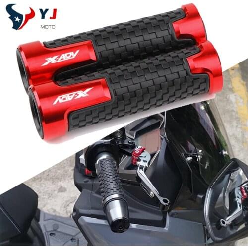 For Honda X-ADV 2016 -2020 Motorcycle Accessories 7/8'' 22 High Quality Universal Anti-Skid Rubber Hand End Grips Handle Bar