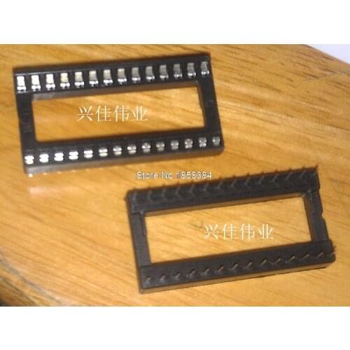 Good quality 10PCS/LOT 28 pin 28pin DIP IC sockets Adaptor Wide Type
