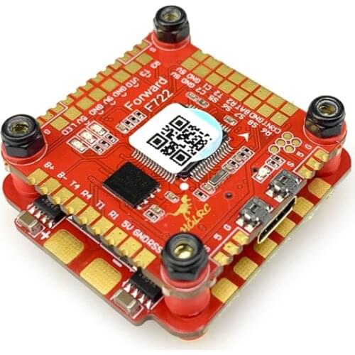 HGLRC Zeus F760 F7 Flight Controller 3-6S w/5V 9V BEC & 60A BL_32 DShot1200 4 in 1 ESC Stack For RC Racing Drone DIY Accessories