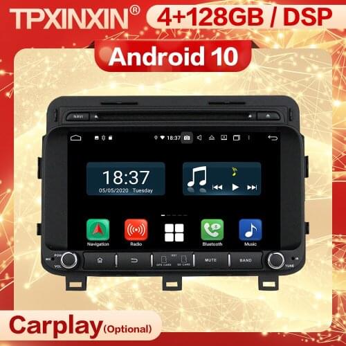 128G Carplay 2 Din Android 10 Multimedia Stereo Receiver For KIA K5 OPTIMA 2014 2015 2016 GPS Radio Audio Video Player Head Unit