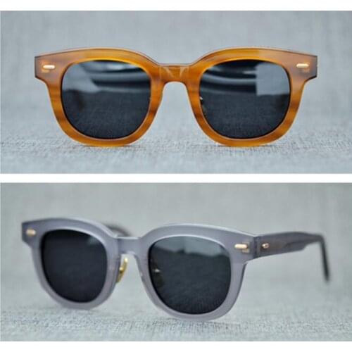 LKK New Fashion Frame Sunglasses Men Square Fashion Glasses for Women High Quality Retro Sun Glasses Vintage Gafas Oculos