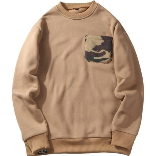 PARKLEES Mens Camouflage Hoodies