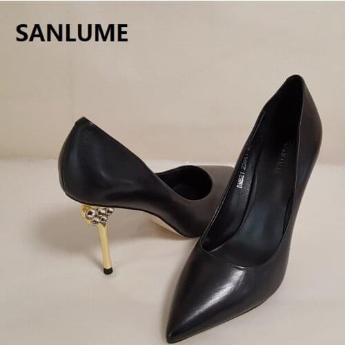 Туфли-лодочки SANLUME China At AliExpress