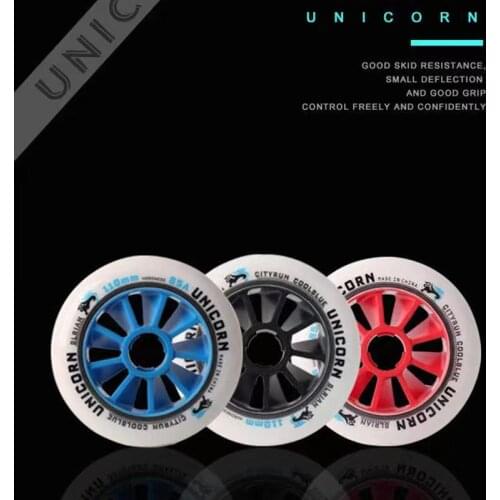 UNICORN 85A Street Road Marathon Roller Skates Wheels for 90mm 100mm 110mm Speed Racing Skating Ruedas Tyre for PS CITYRUN 6/8