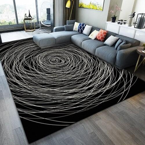 Nordic Abstract Lines Carpet for Living Room Modern Room Floor Child Kid Play Mat Bedroom Rug Pink Large Area Rug Hoom Door Mat