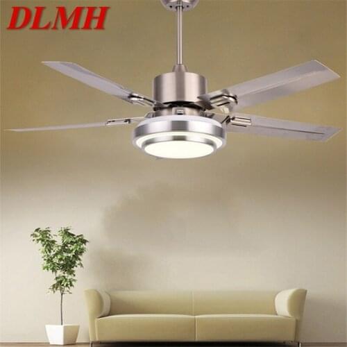 DLMH Modern Ceiling Fan Lights Kit 3 Colors With Remote Control for Home Dining Room Bedroom Living room Restaurant