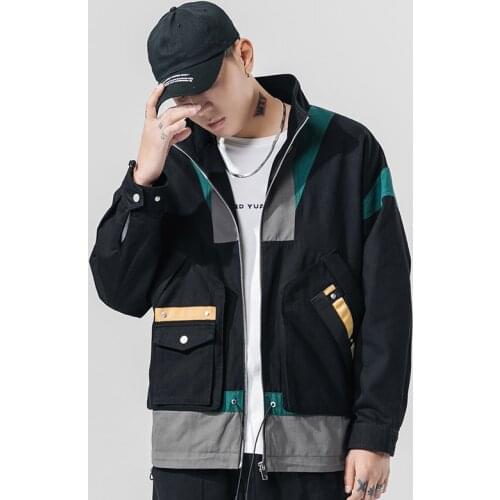 April MoMo 2021 Spring Fashion Hooded Jacket Men And Youth Casual Jacket