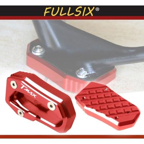 High quality Accessories TMAX 530 Motorcycle Side Kickstand Stand Extension Plate Pad Fits For T-MAX 530 SX/DX 2018 2019