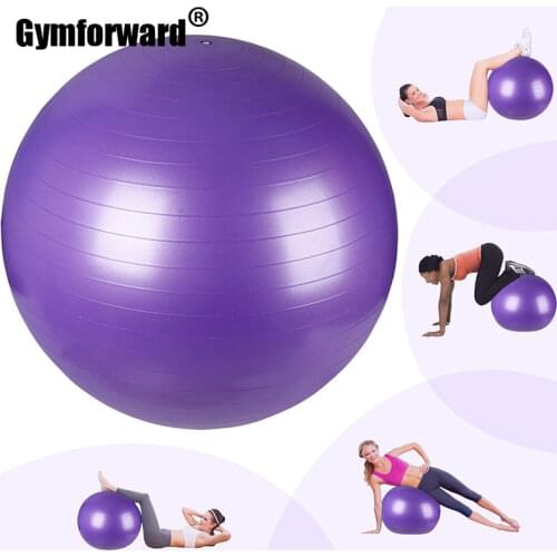 21Inch 55CM High Strength Anti-Burst Exercise Yoga Ball Eco-PVC Multi Gym Workout Fitness Training Stability Balance Balls