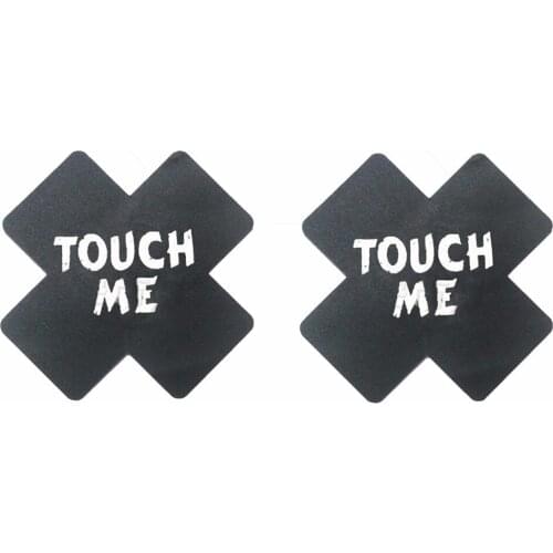 Women Sexy Fetish Nipple Cover Disposable PastiesTemptation Breast Sticker Cross Nipple Stickers Fantaisie Boob Tape