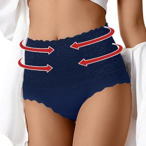 Panties Women High Waist Intimate Shaping Underwear Plus Size Briefs Butt Lift Seamless Lingerie Sexy Underpants