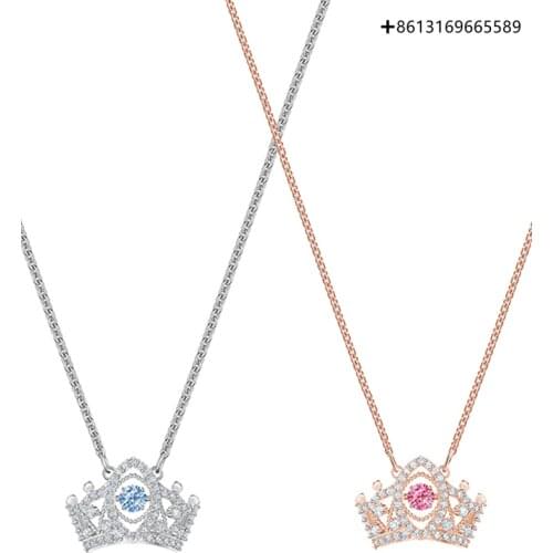 1:1BEE A QUEEN Elegant Crown Necklace