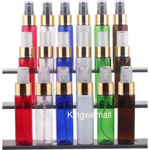 300pcs/lot Mini Plastic Transparent Small Empty Spray Bottle For Make Up And Skin Care Refillable Bottle