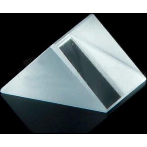 5x5x5mm Optical Glass Triangular Triangular Right Angle K9 Prisms Lens Medicine
