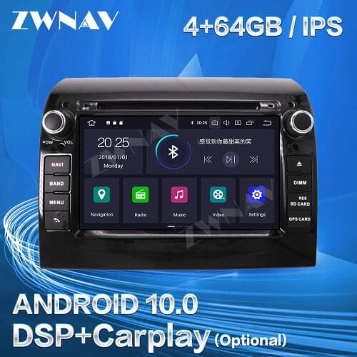Carplay For FIAT DUCATO CITROEN Jumper PEUGEOT Boxer 2006 2007+ Android 10 Player GPS Navi Audio Stereo Radio Recorder Head Unit