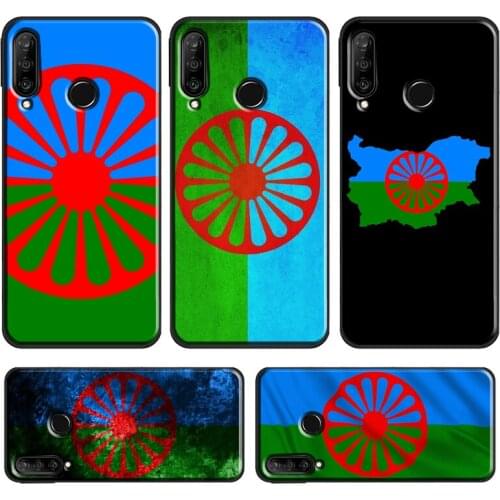 Gypsy Romani Roma Flag Case For Huawei P Smart 2019 Z P30 Lite P20 P40 Pro Mate 20 Lite Honor 10 i 8X 9X Nova 5T
