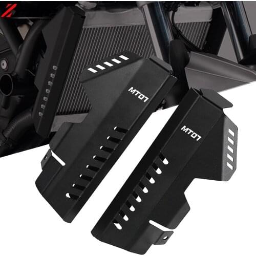 For YAMAHA MT07 MT FZ 07 FZ07 MT-07 FZ-07 2013 2014 2015 2016 Motorcycle CNC Aluminum Grille Radiator Side Cover Guard Protector